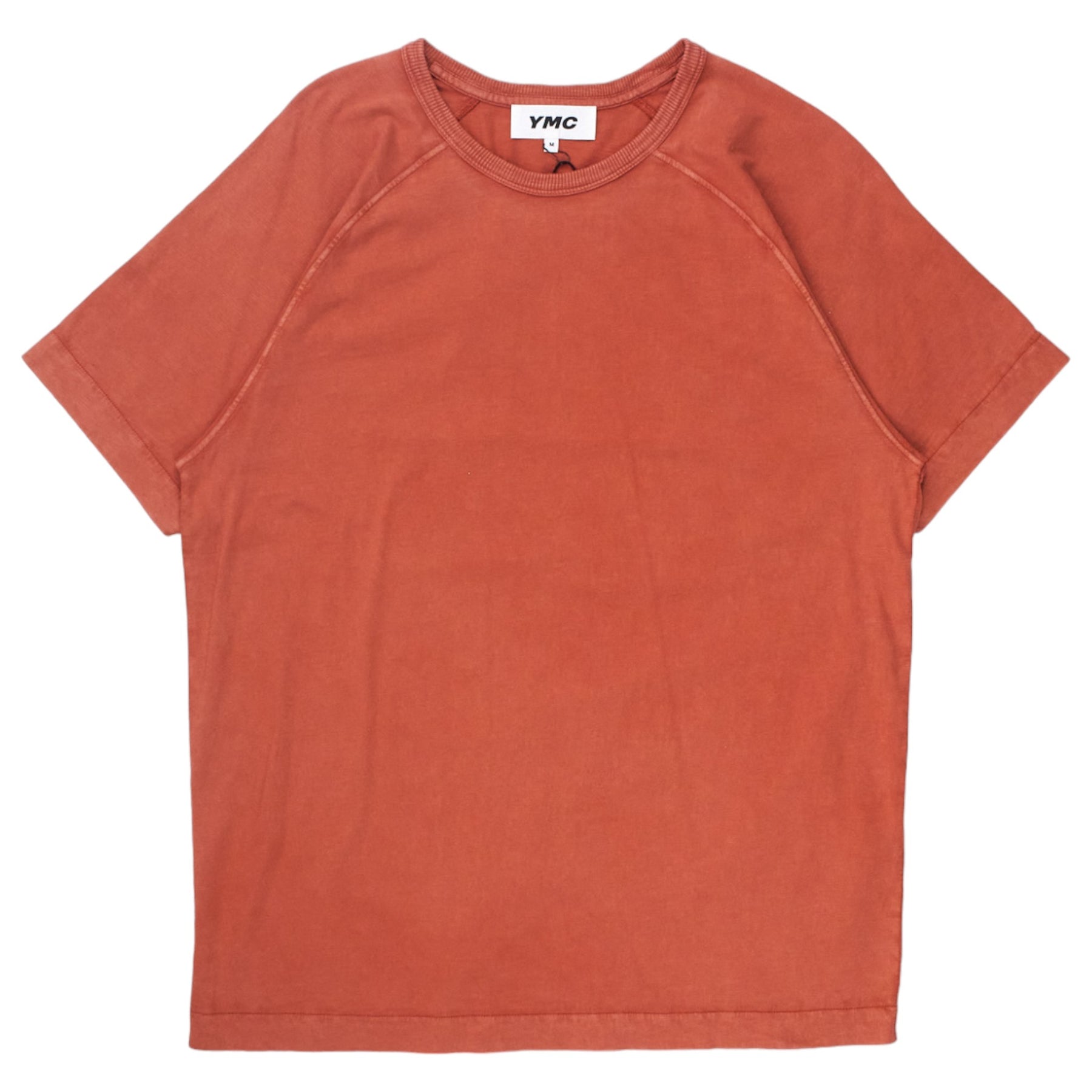 YMC Red Ochre Raglan Tee