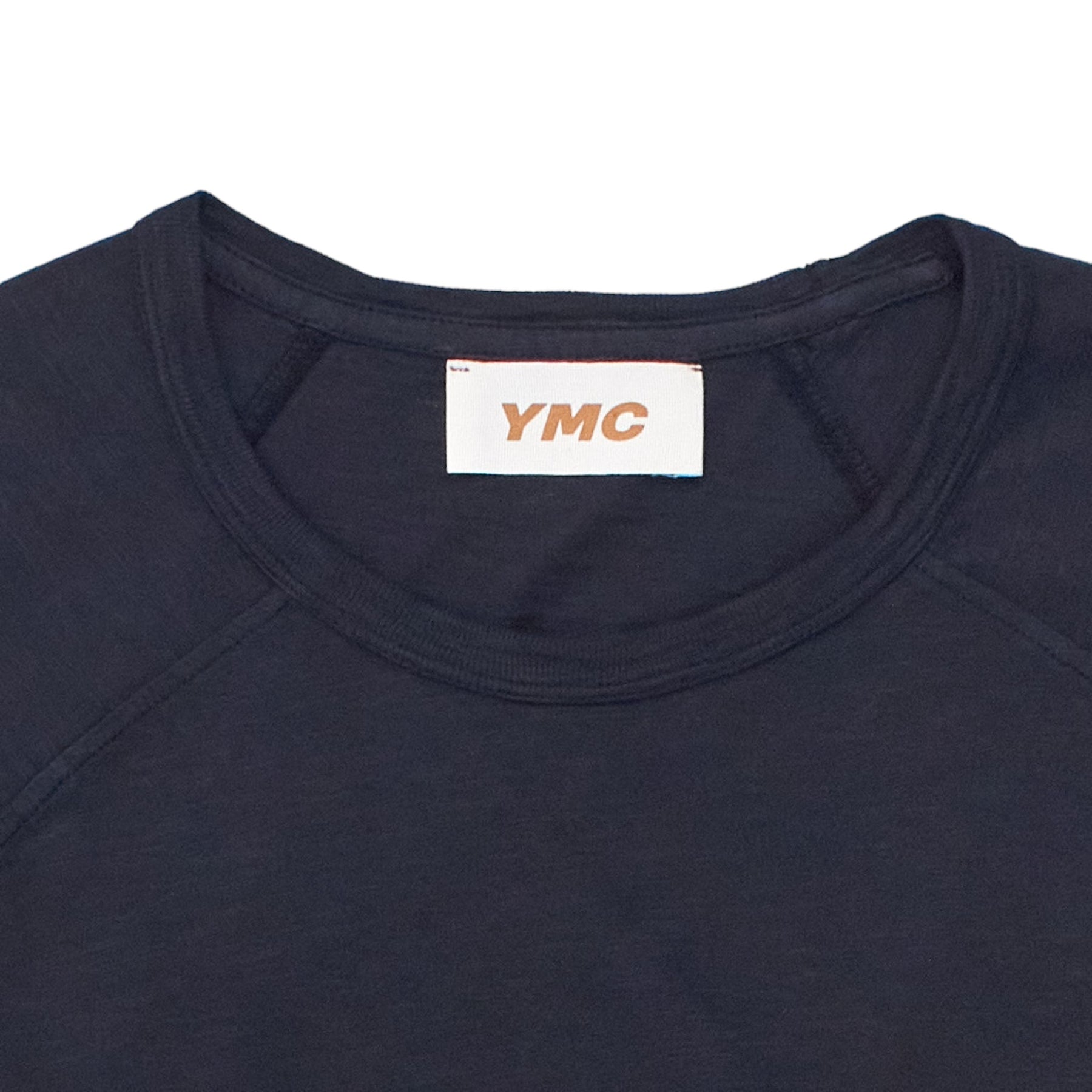 YMC Black Raglan T-Shirt
