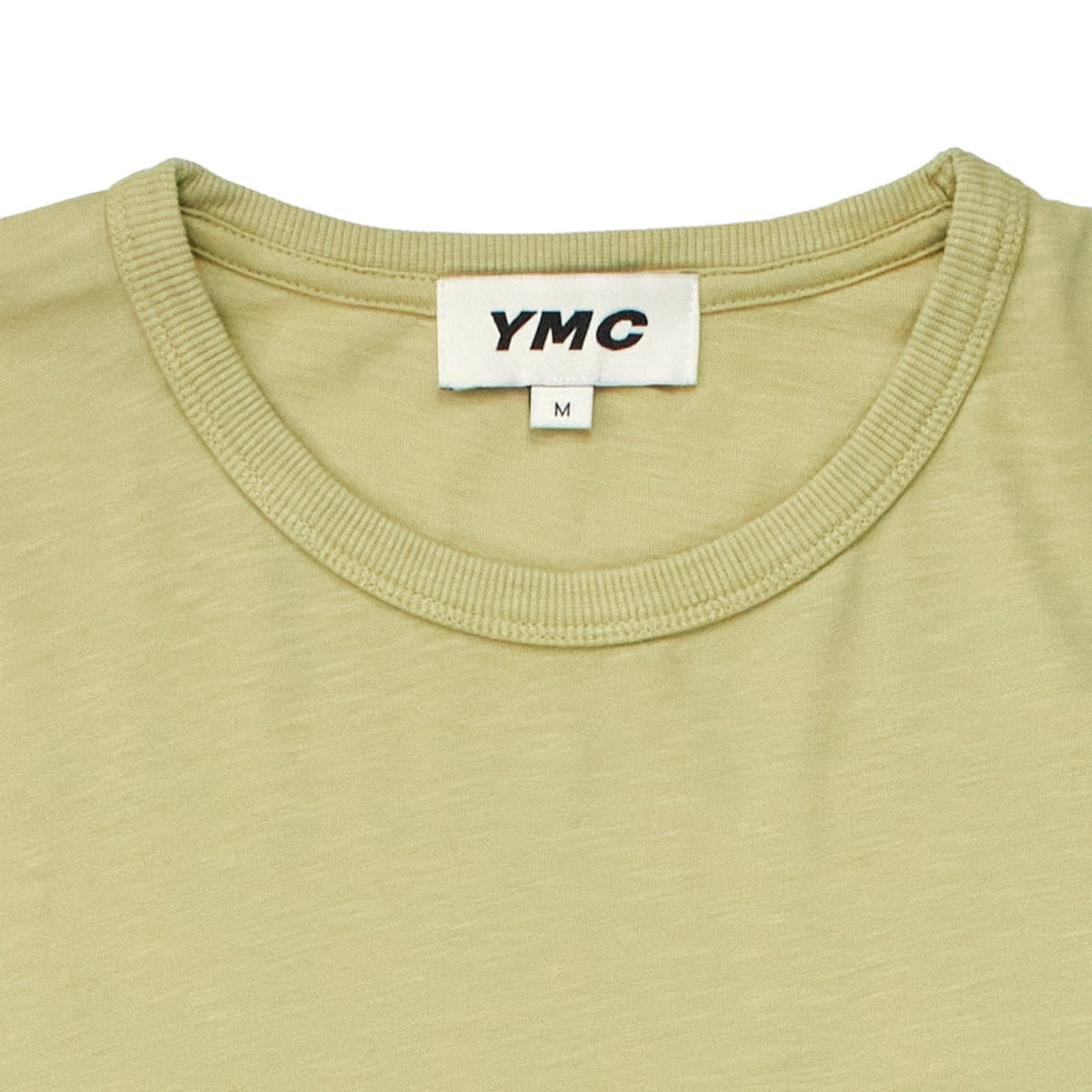 YMC Light Olive Pocket T Shirt
