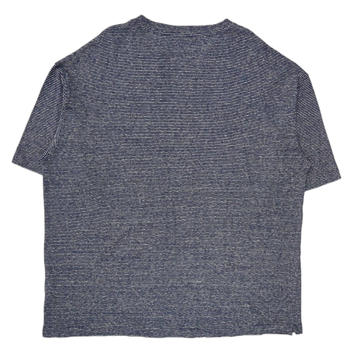 YMC Navy/Ecru Triple T Shirt