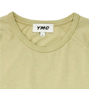 YMC Light Sage Raglan T Shirt