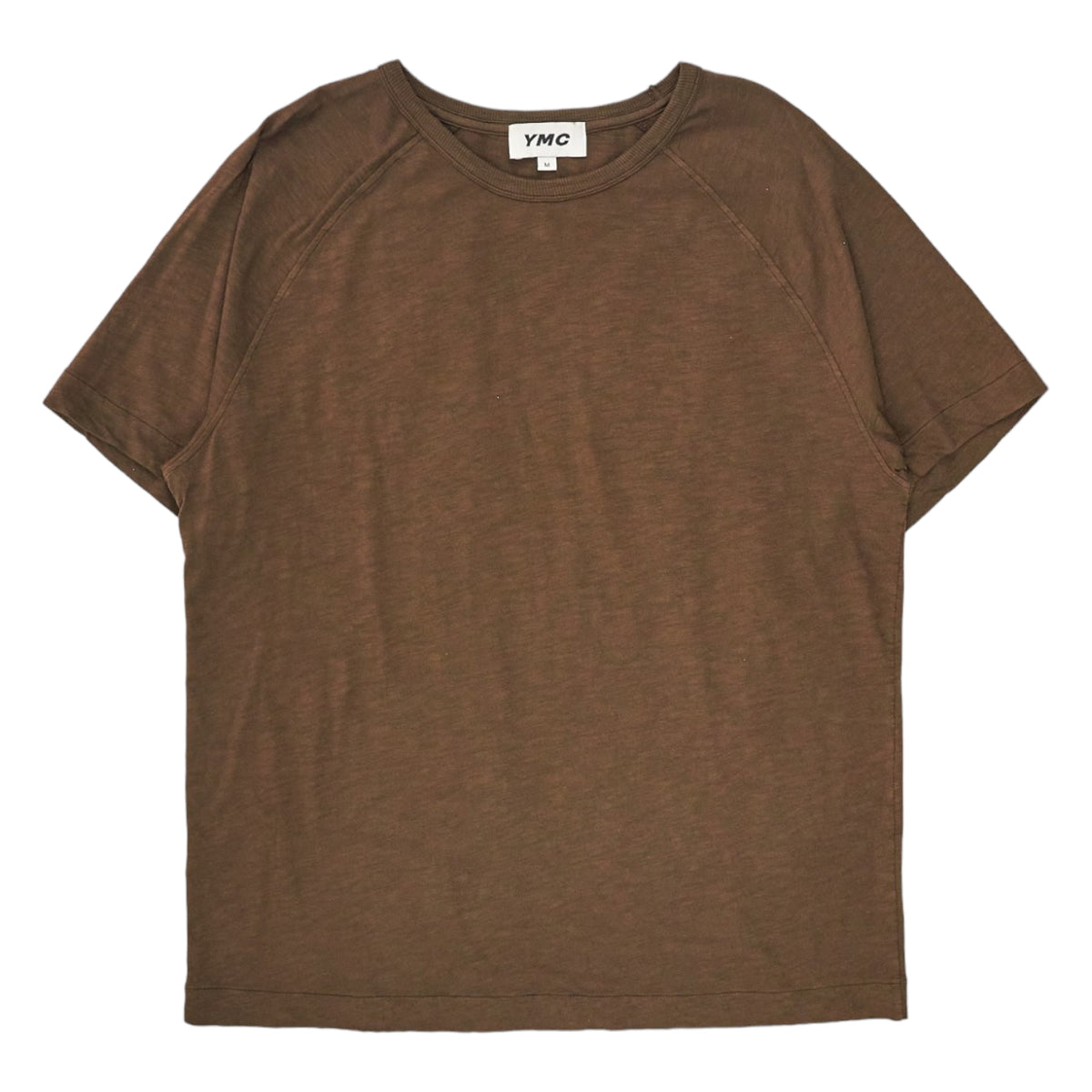 YMC Chocolate Raglan T Shirt