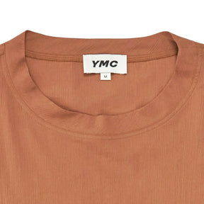 YMC Cocoa Crinkle T Shirt