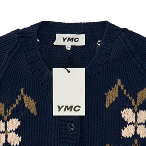 YMC Navy Atomic Cardigan