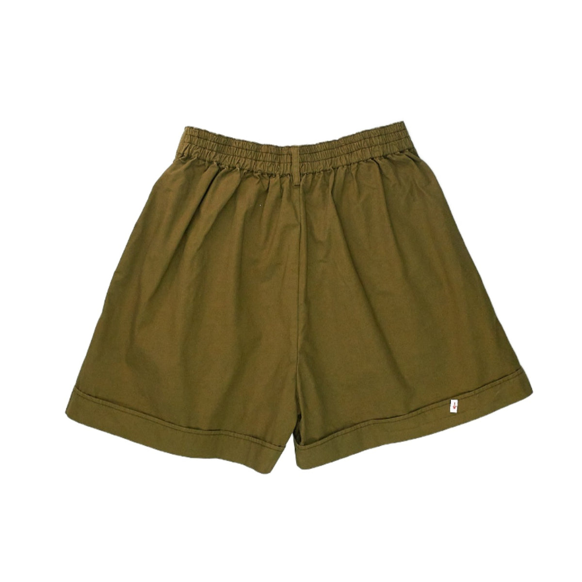 YMC Dark Olive Pleated Shorts