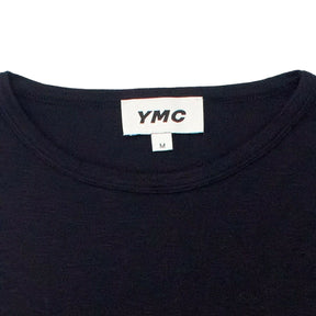 YMC Black Slub Long Sleeve T Shirt