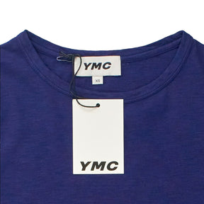 YMC Navy Slub Jersey T Shirt