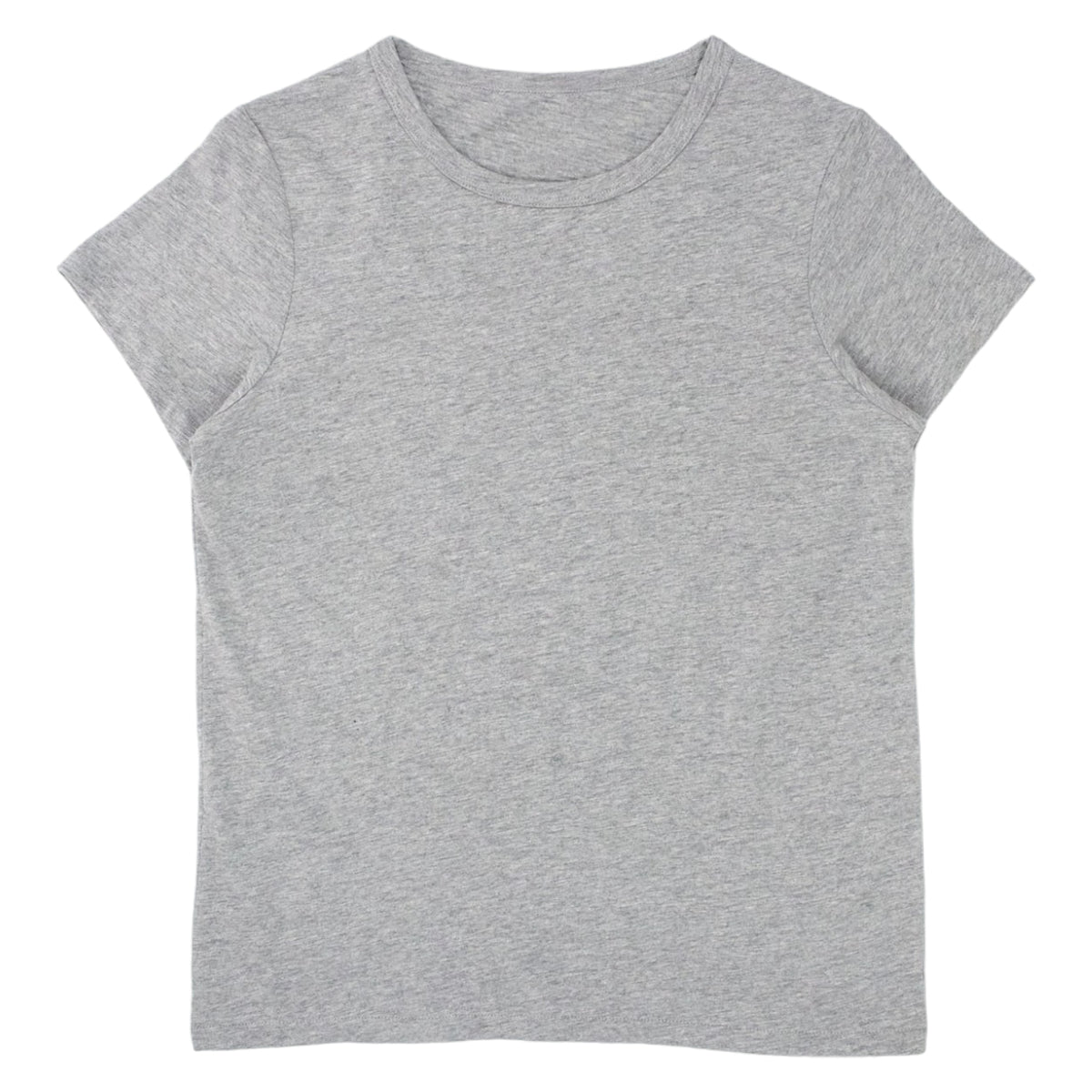 YMC Grey Marl Logo T-Shirt