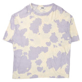 YMC Lilac/Ecru Cowhide T Shirt