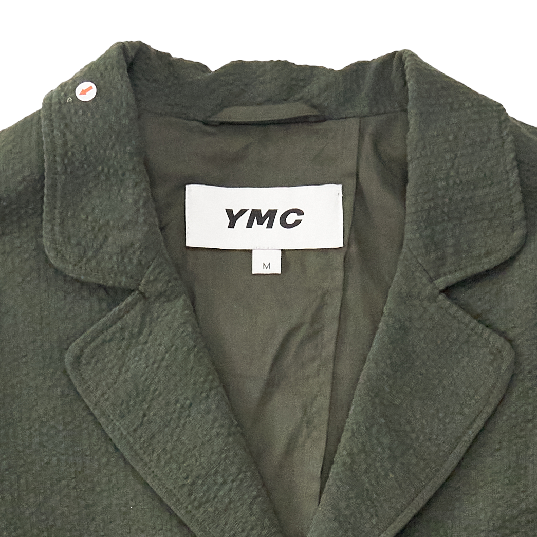 YMC Green Seersuckers Scuttlers Jacket