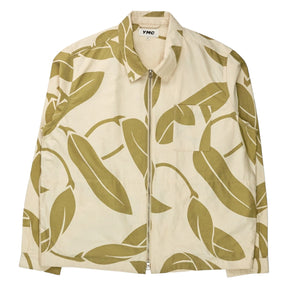 YMC Cream/Green Print Bay Jacket