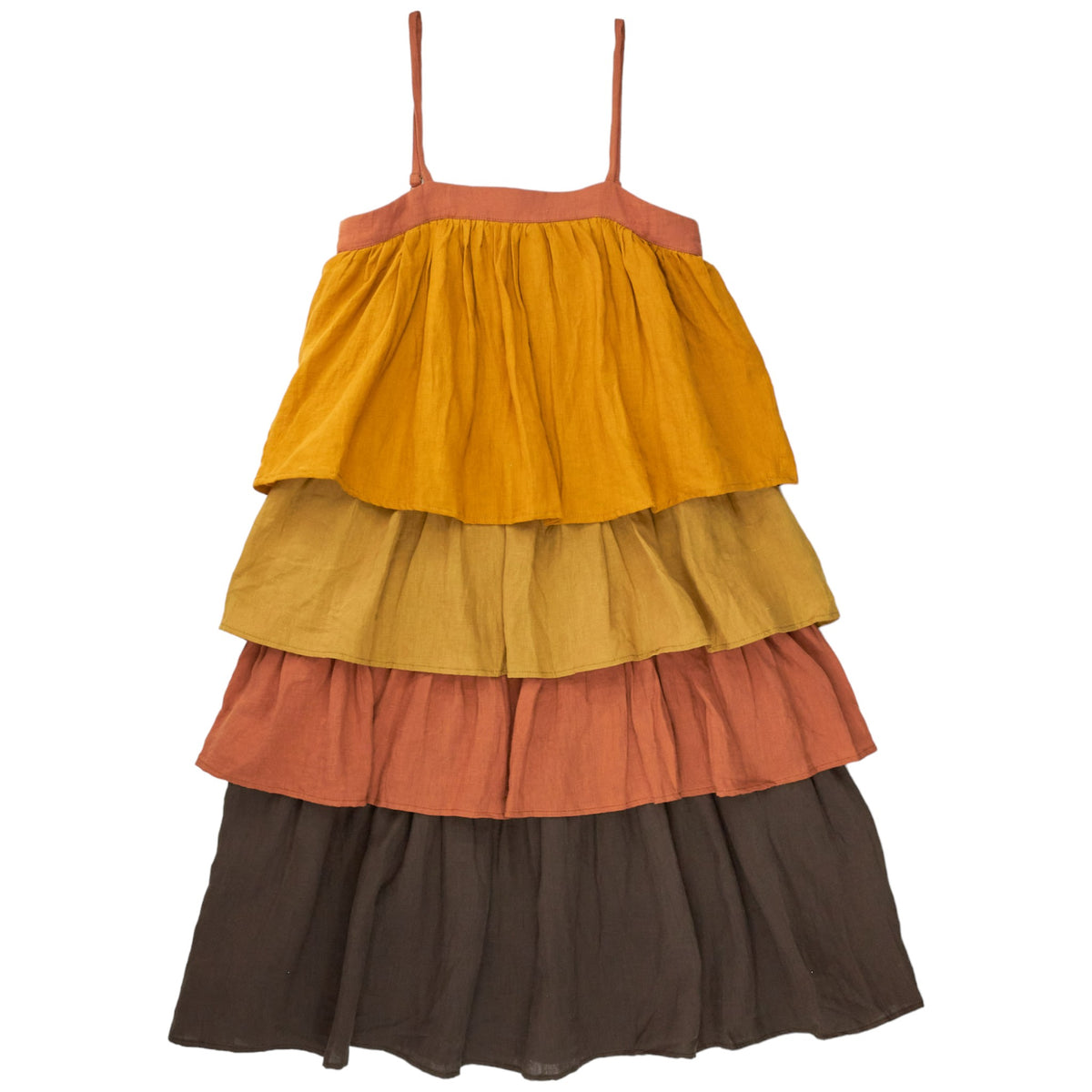 L.F. Markey Brown/Ochre Cadmus Dress
