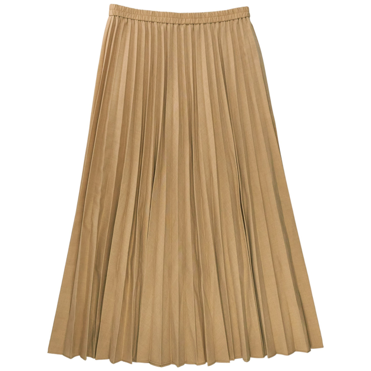 UNIQLO Beige Accordian Pleat Skirt