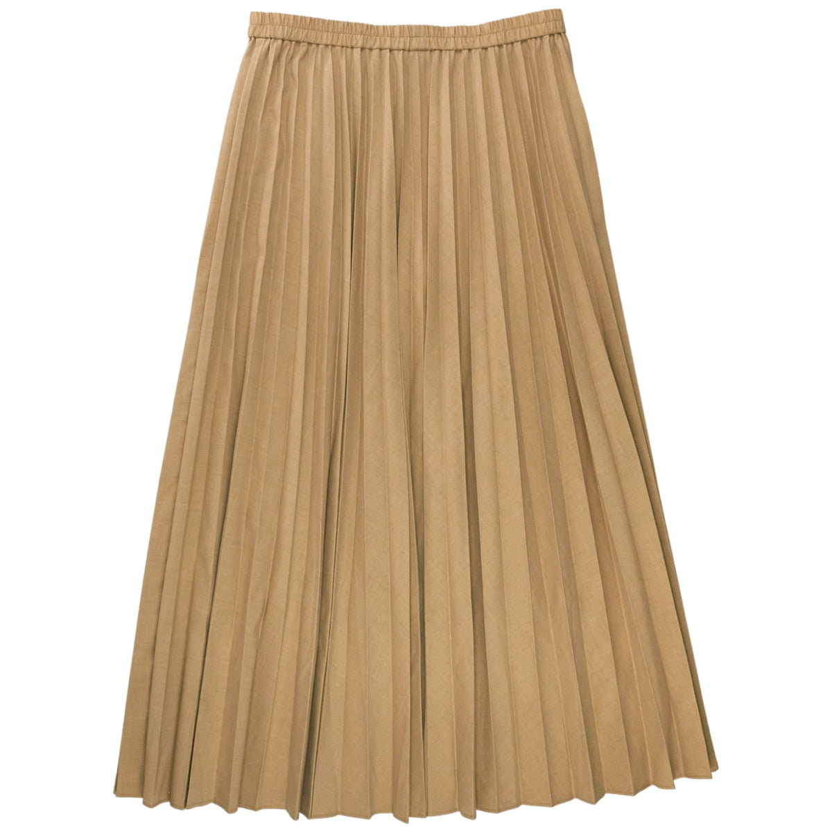 UNIQLO Beige Accordian Pleat Skirt