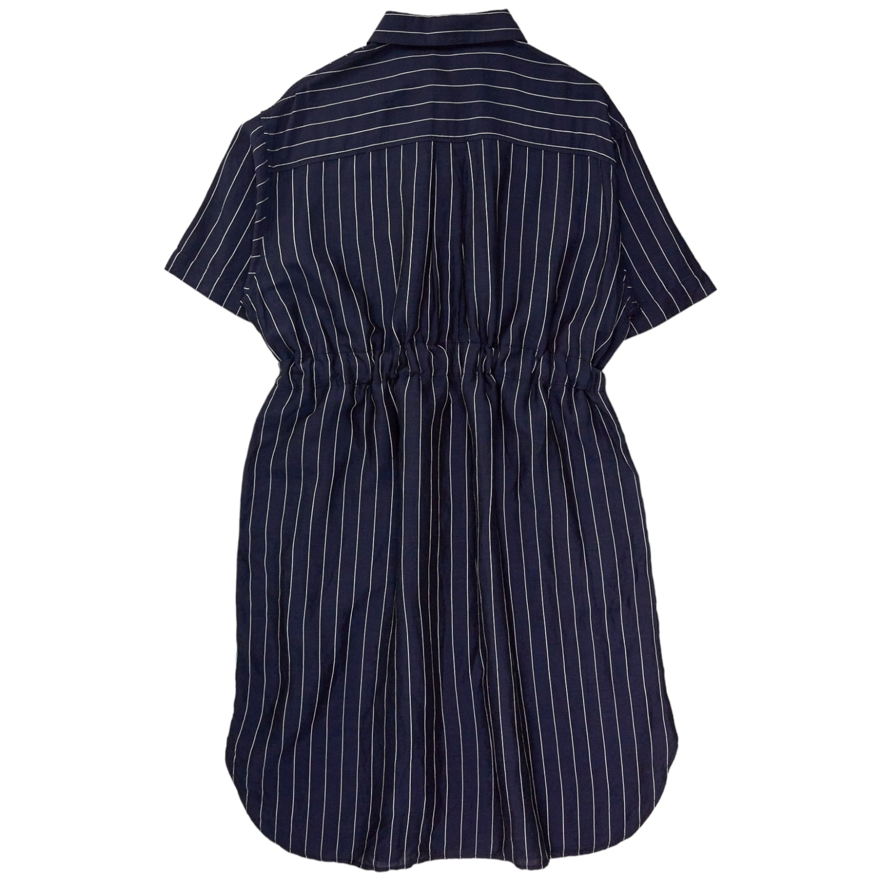 uniqlo navy blue dress Navy Uniqlo dress and mm6 maison margiela slides
