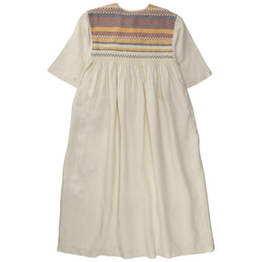 JWA X UNIQLO Cream Smock Dress