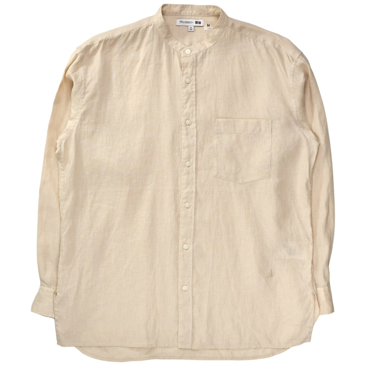 JWA X UNIQLO Cream Linen Shirt | Shop from Crisis Online