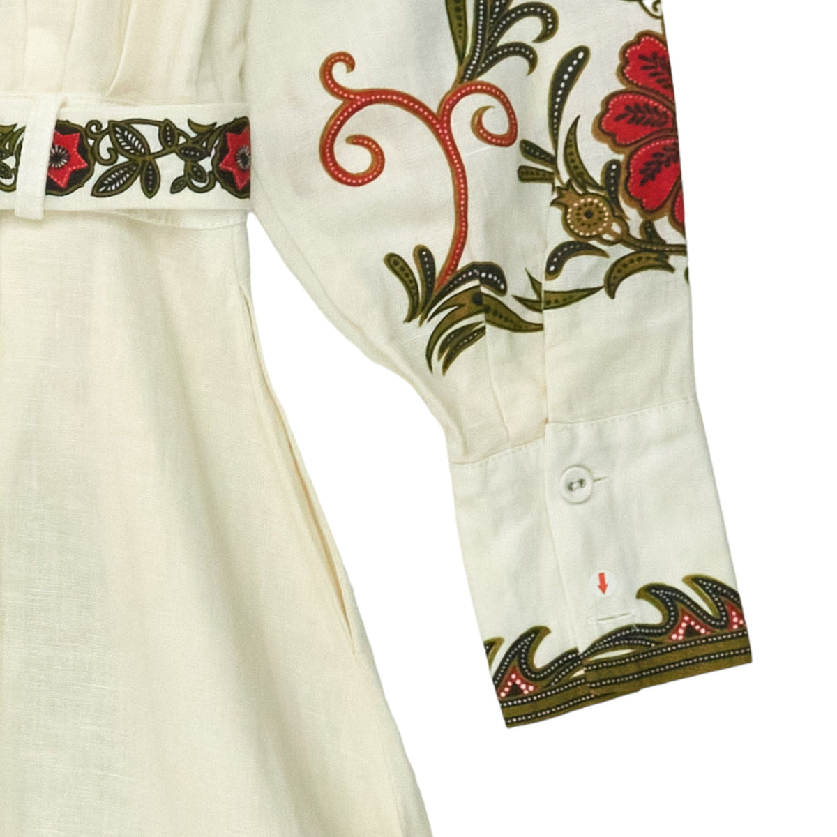 Tigerlily Cream Nimali Midi Dress