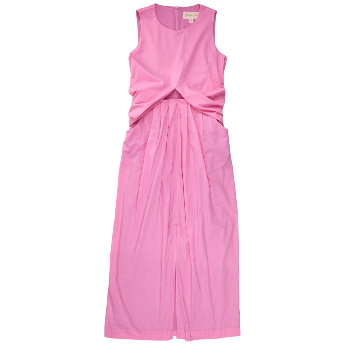 Sunset Lover Pink Cut-Out Dress