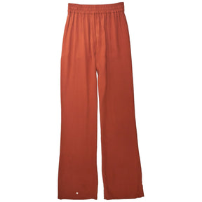 Sunset Lover Cinnamon Silk Trousers