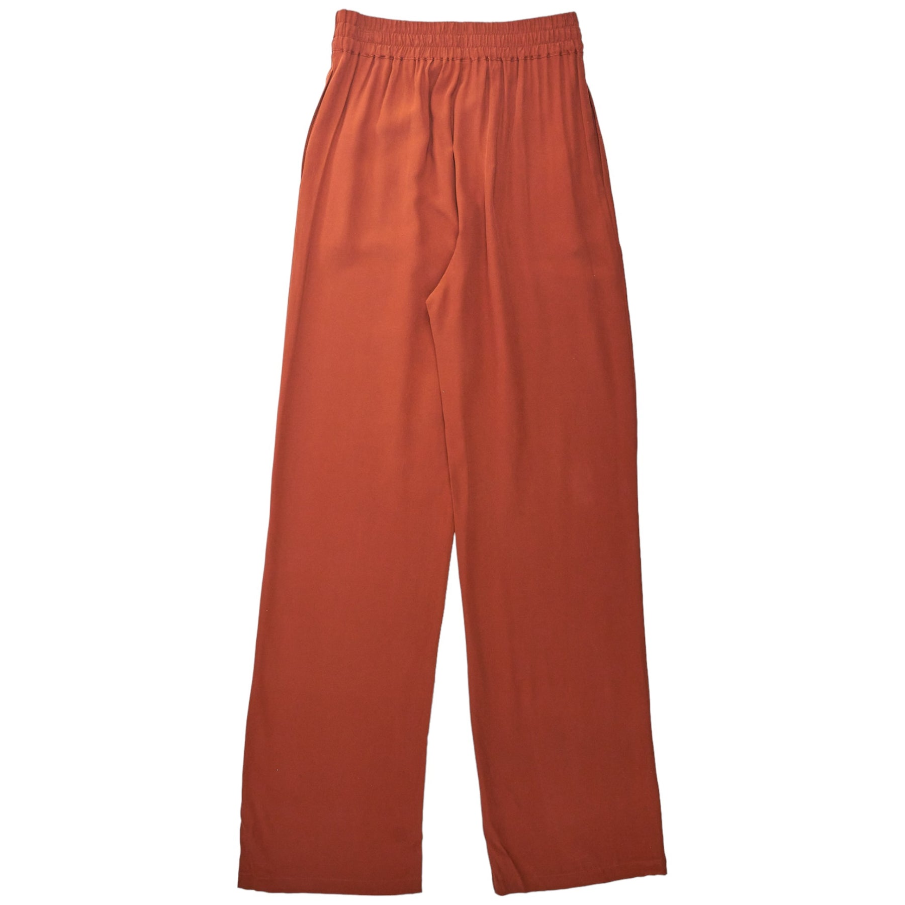 Sunset Lover Cinnamon Silk Trousers