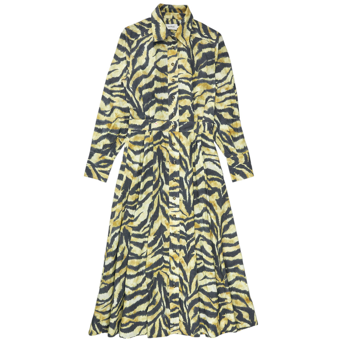 Tigerlily Black/Yellow Mirella Utility Dress