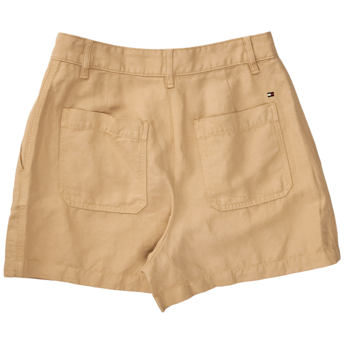 Tommy Hilfiger Wheat Cotton Linen Shorts