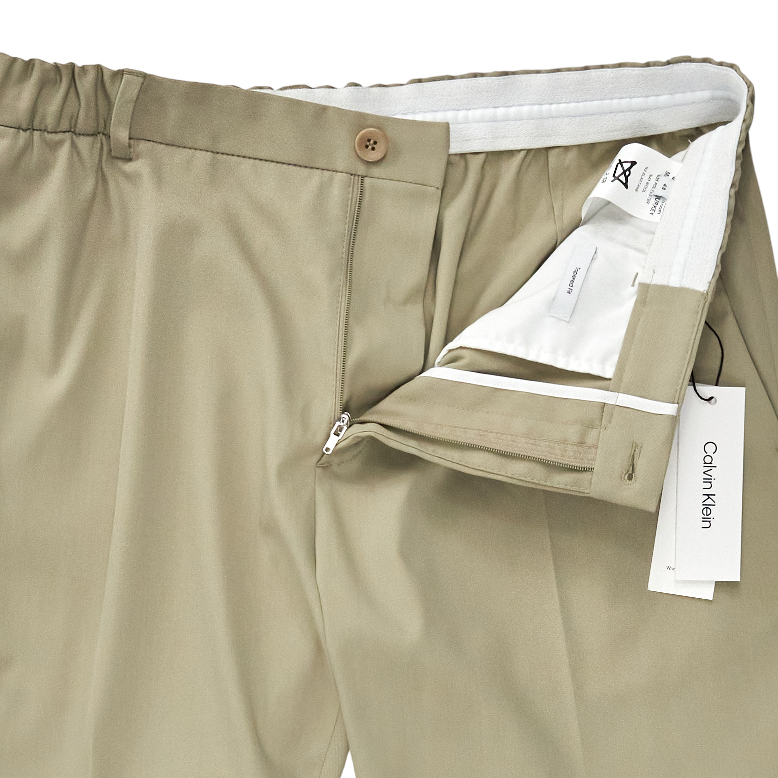 Calvin Klein Clay Travel Gaberdine Pants