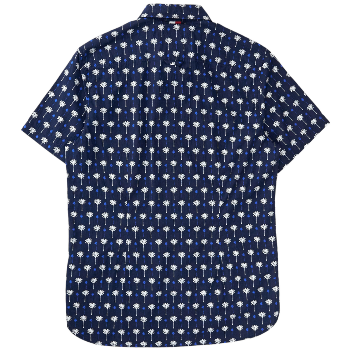 Tommy Hilfiger Navy Palm Print Shirt