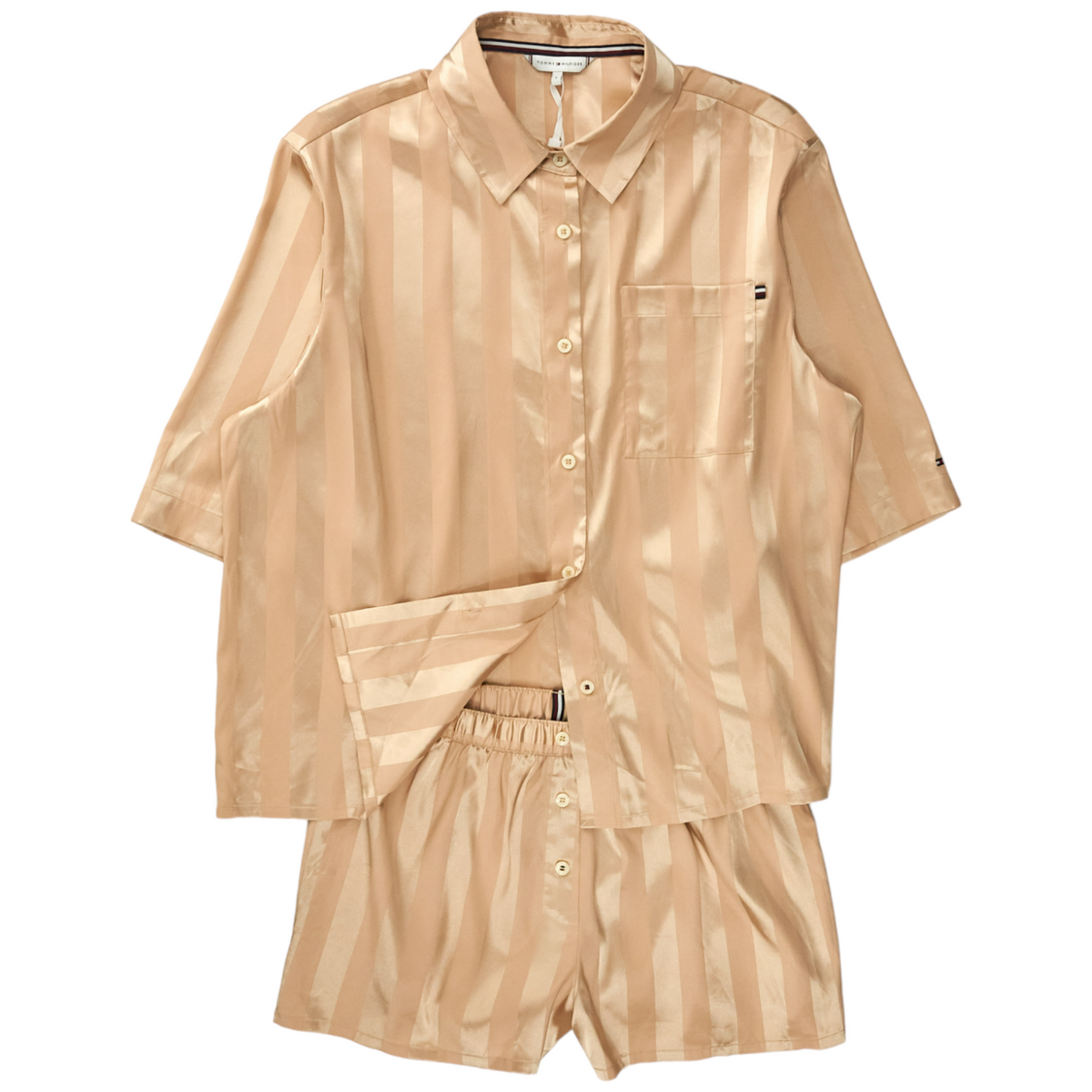 Tommy Hilfiger Blush Stripe PJ Set