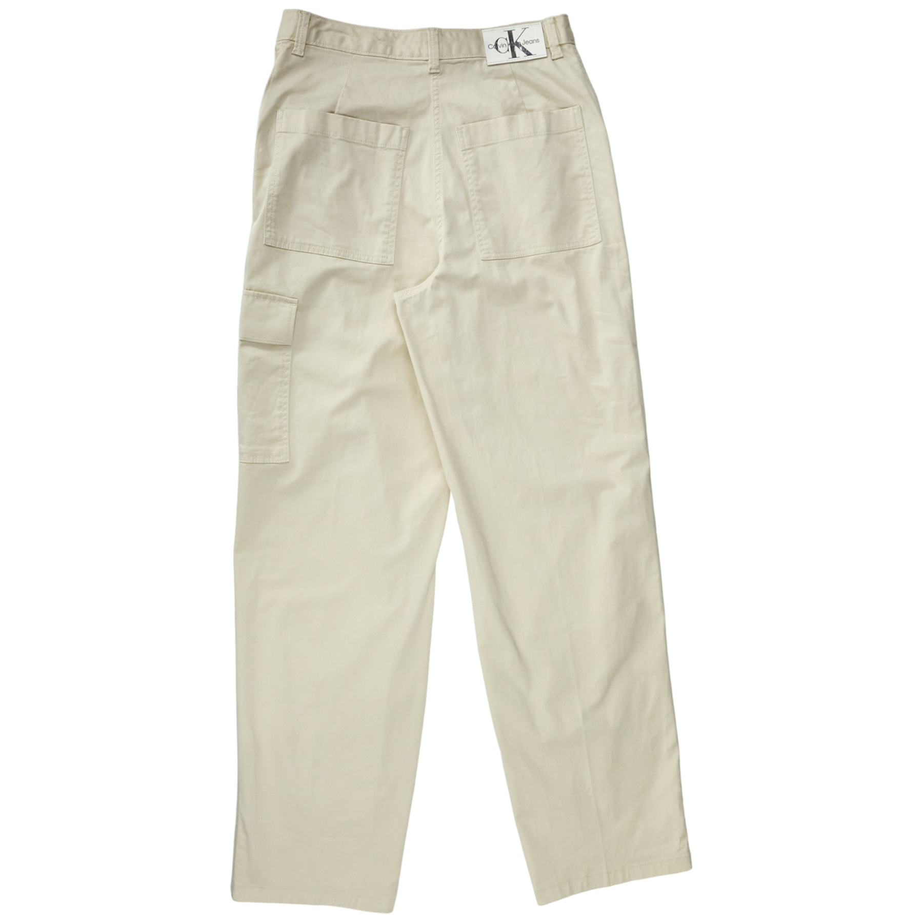 Calvin Klein Eggshell Cargo Pants