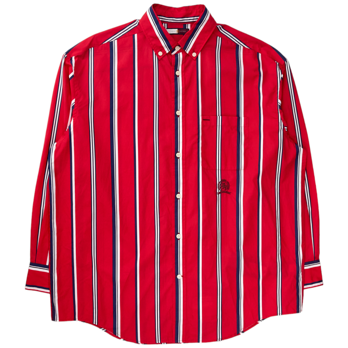 Tommy Hilfiger Red Archive Stripe Shirt