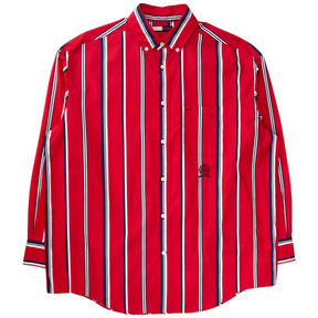 Tommy Hilfiger Red Archive Stripe Shirt