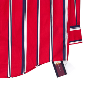 Tommy Hilfiger Red Archive Stripe Shirt