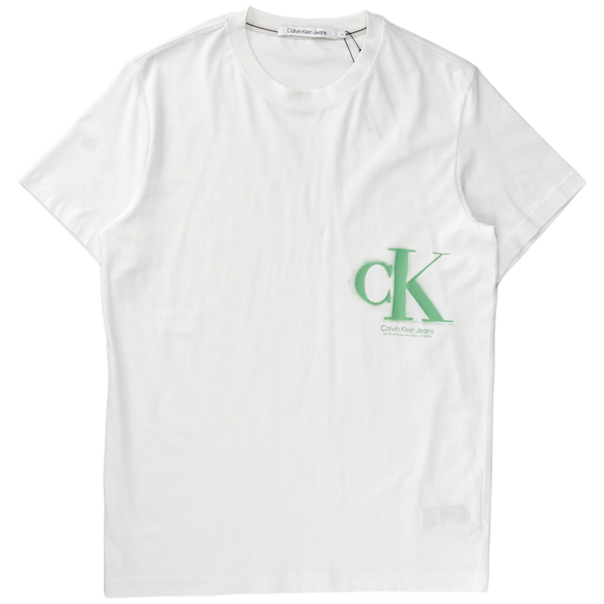 Calvin Klein Jeans White Reconsidered Tee