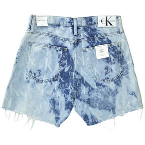 Calvin Klein Blue Acid Wash Mom Jean