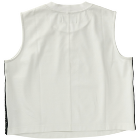 Calvin Klein Jeans White Logo Tape Top