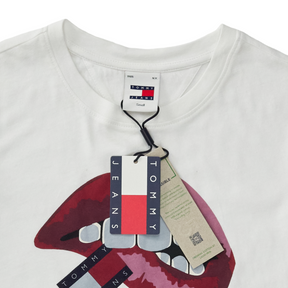 Tommy Hilfiger White Lips Tee