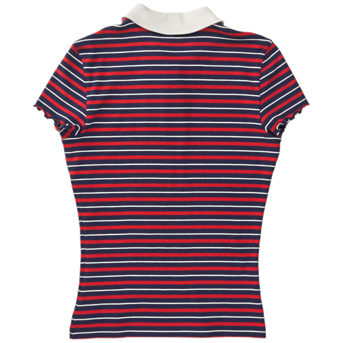 Tommy Jeans Navy Stripe Polo Shirt