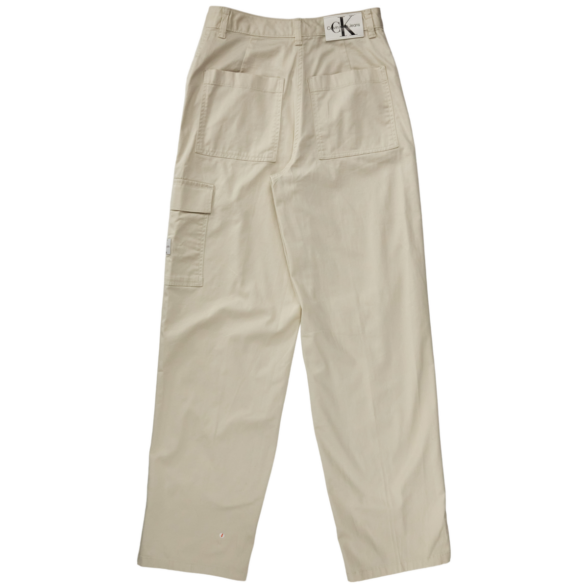 Calvin Klein Jeans Cream Cargo Pants