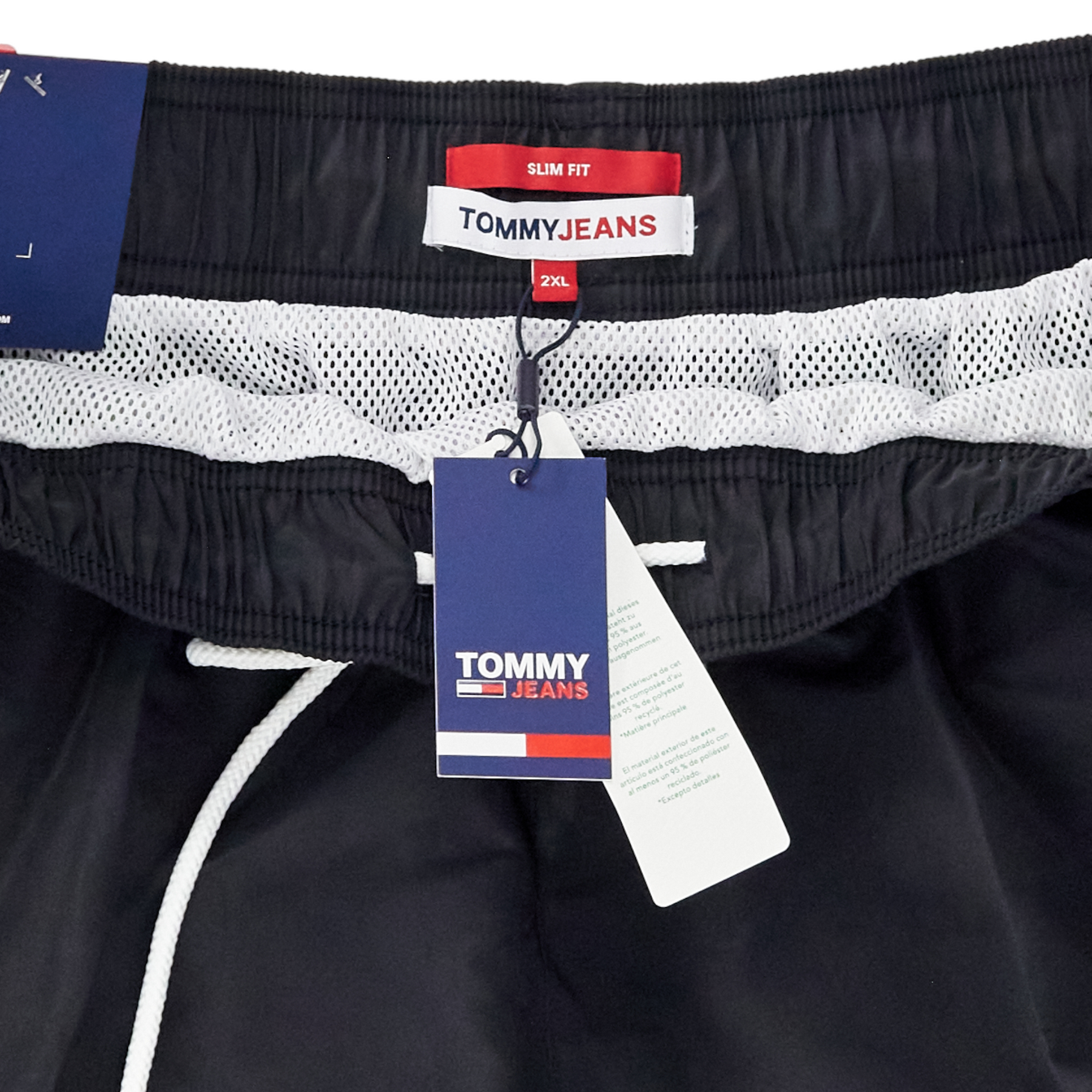 Tommy Jeans Black Swim Shorts