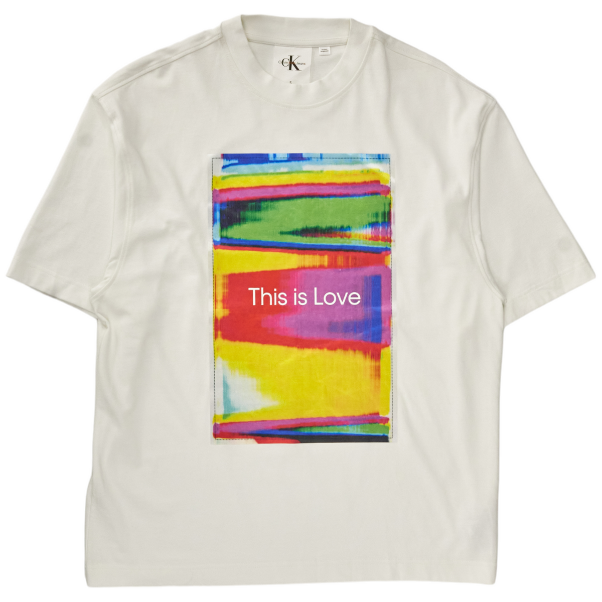 Calvin Klein White/Rainbow T-Shirt