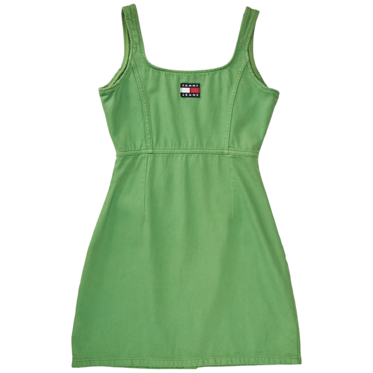 green emerald velvet dress Tommy Hilfiger Womens Striped Maxi Shirt Dress, Green