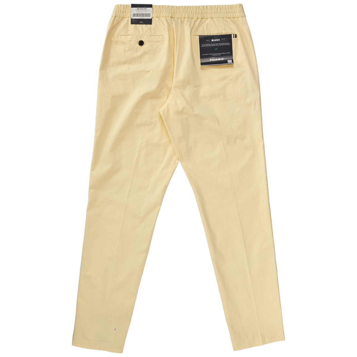 Tommy Hilfiger Cream Casual Tapered Pants