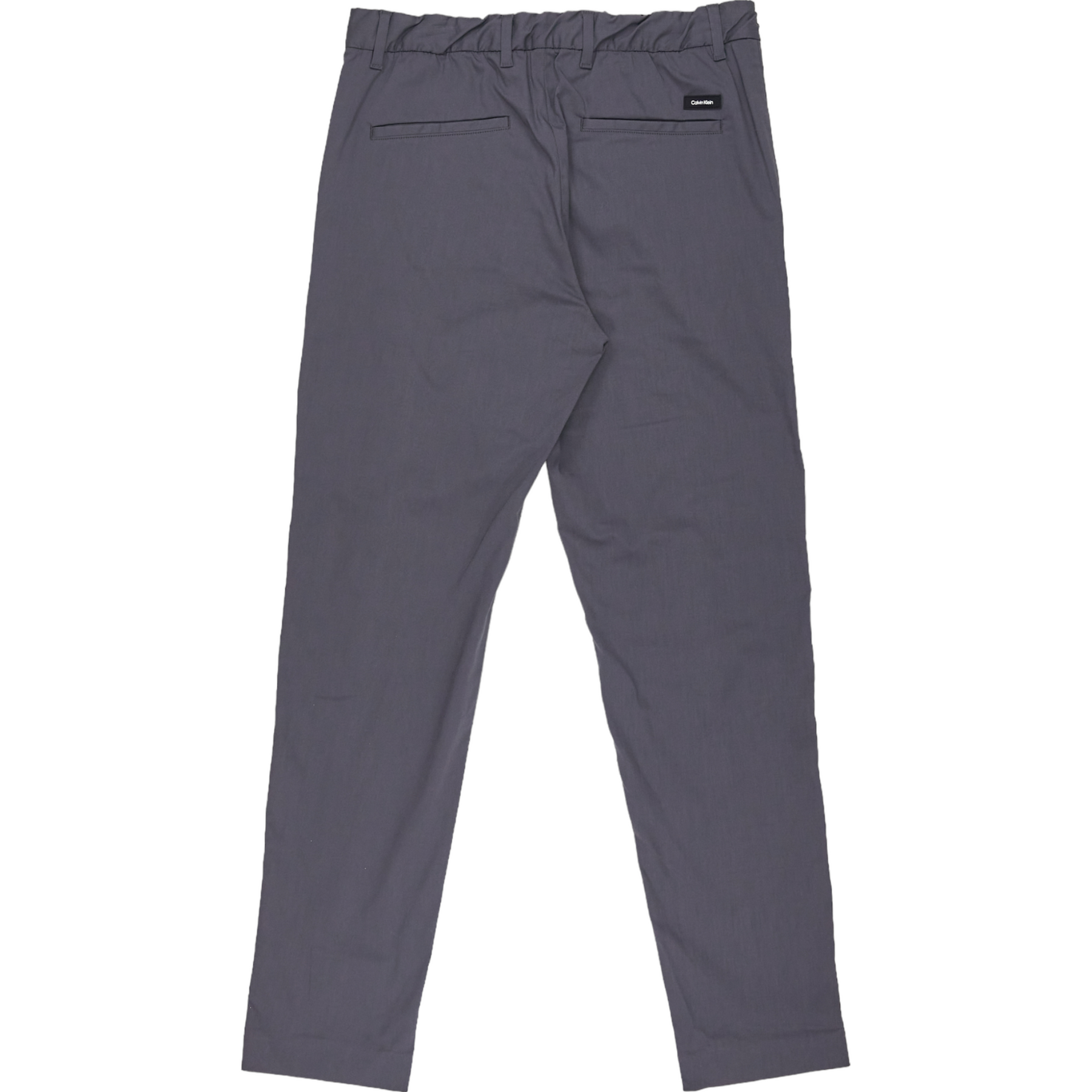 Calvin Klein Grey Cotton Tapered Jogger