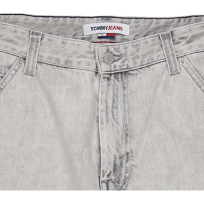 Tommy Jeans Grey Denim Jean Shorts