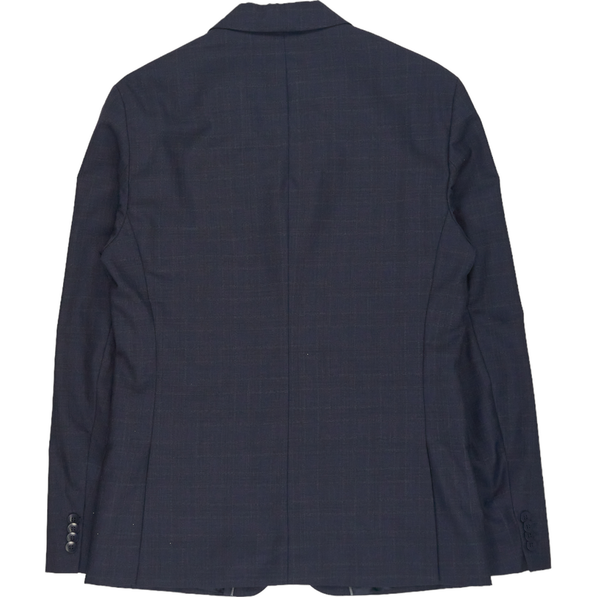 Calvin Klein Navy Subtle Check Blazer