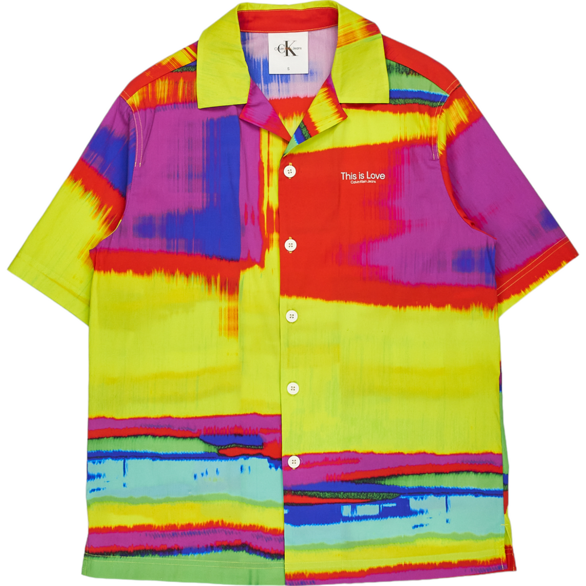 Calvin Klein Yellow/Multi Pride Shirt