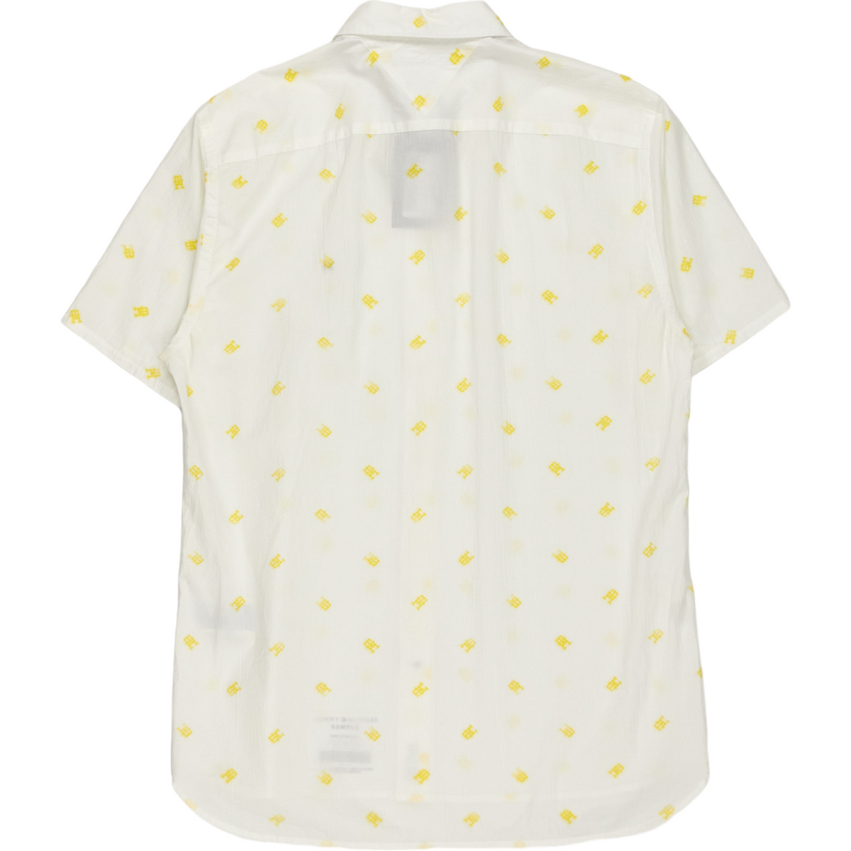 Tommy Hilfiger White/Yellow Logo Shirt