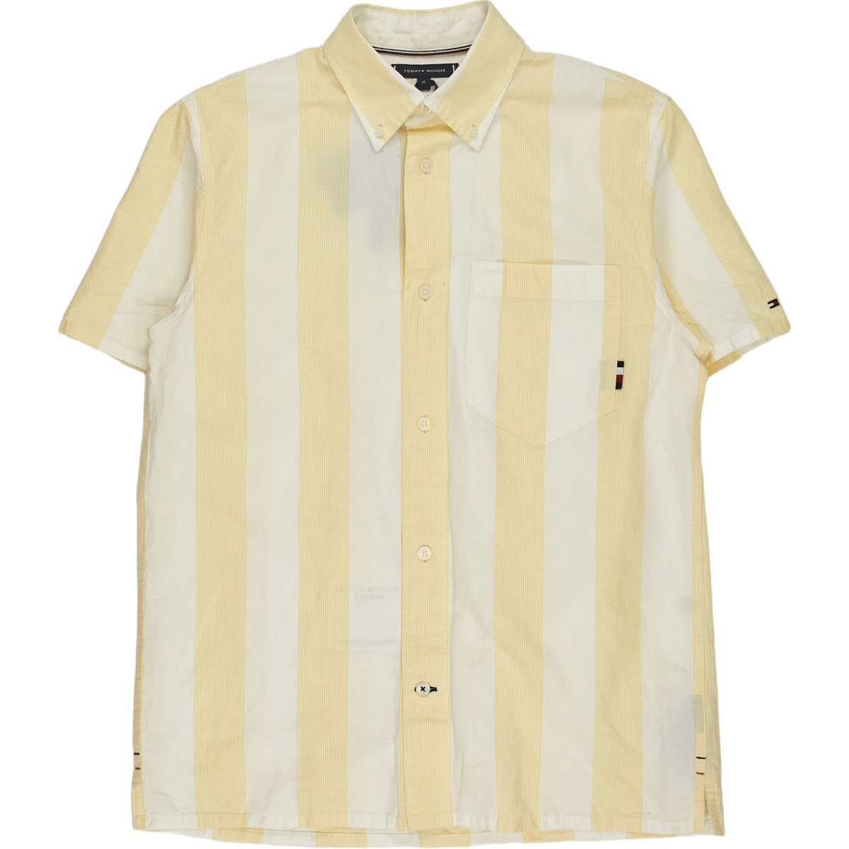 Tommy Hilfiger White/Lemon Shirt